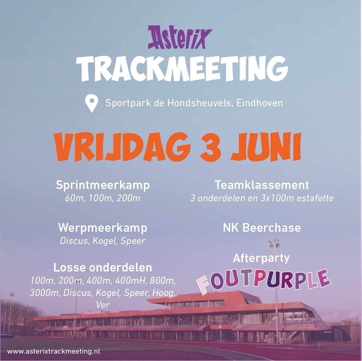 Track meeting Asterix