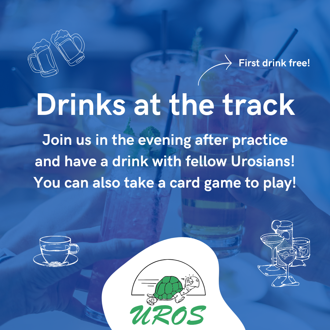 Drinks at the track